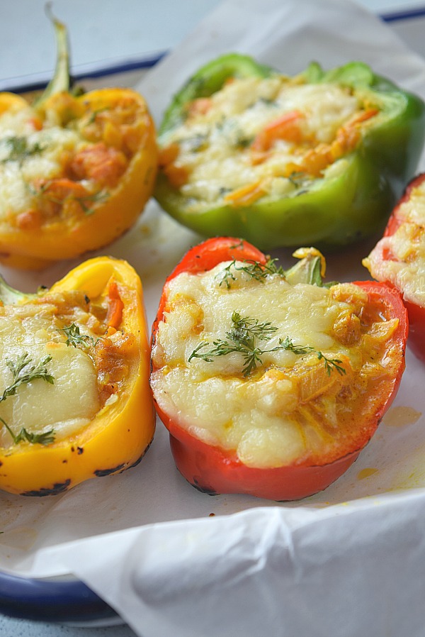 Shrimp stuffed bell peppers deals